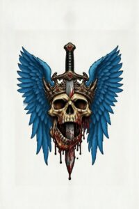 No Kings Embroidery Patch